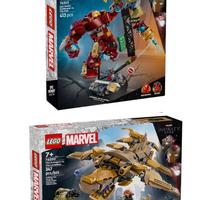 LEGO 76280 Spider-Man 76343 Hulkbuster vs The Hulk