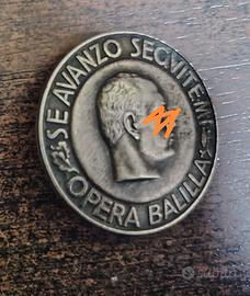 Spilla pin Opera Balilla