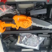 Motosega a batteria nuova con valigia 