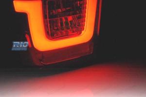FANALI LED BAR VOLKSWAGEN VW T4 90-03 ROSSO FUMÉ E