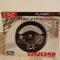 Volante e pedali marca Superdrive