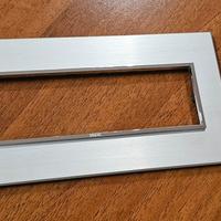 Placca Vimar Eikon EVO grigio NEXT  da 7 moduli