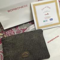 Pochette borsa a mano Borbonese nuova