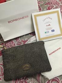 Pochette borsa a mano Borbonese nuova