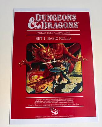 Poster D&D classic