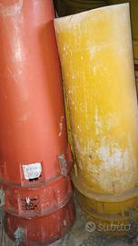 Tubi scarico materiale edile e tramogge 