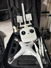 Drone phantom 3 con antenne potenziate