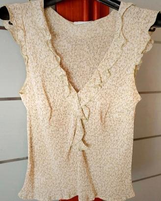 Blusa fantasia a fiori Brand Promod