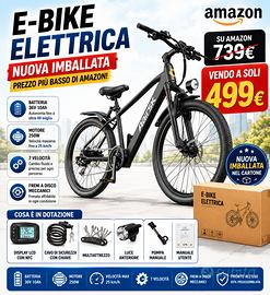 bicicletta elettrica e-bike uomo/donna   NUOVO