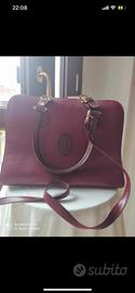 Borsa Must de Cartier vintage in pelle bordeaux