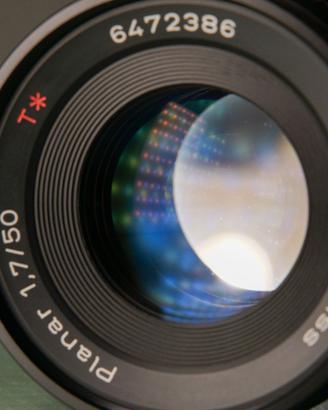 Obiettivo Zeiss planar 50mm 1.7