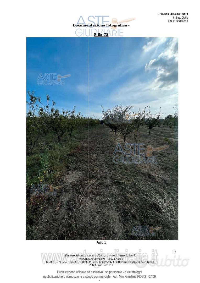 Terreno Agricolo Calvizzano [A4357682] - Vista 2