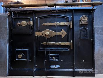 Cucina economica a legna Lacunza Reforzada n. 9