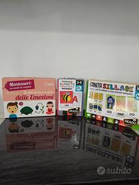 Giochi e attività Montessori