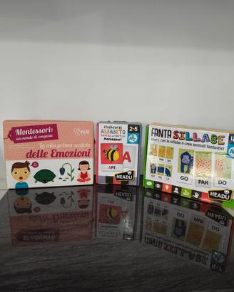 Giochi e attività Montessori
