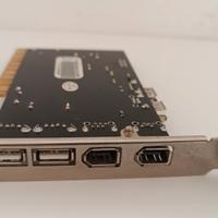 Scheda di espansione porte FireWire