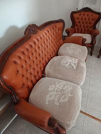 divano e 2 poltrone 