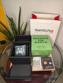 Bioceramic MoonSwatch Collection Mission On Earth 