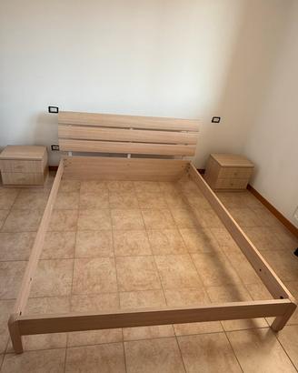 Testiera Letto + Rete 190x160