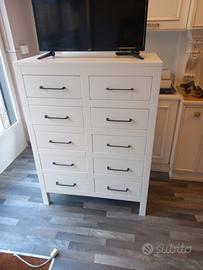 cassettiera  laccata