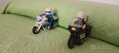 Moto polizia Playmobil 