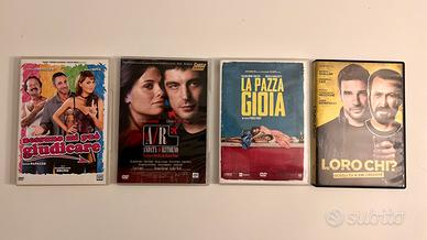 Lotto 4 DVD italiani – commedie e cinema d’autore