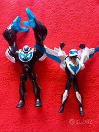 Mattel Max steel turbo strngth (((2 pezzi))))