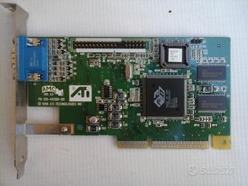 Scheda video vintage Ati 3D Rage IIC 4mb