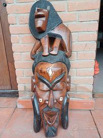 maschera tribale africana