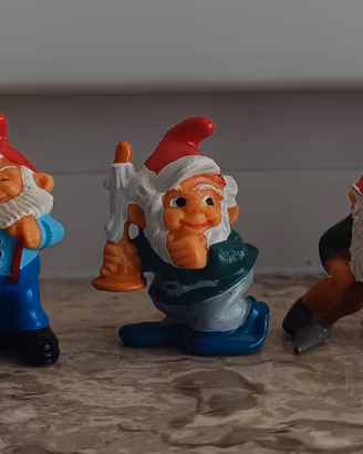 Gnomi Spiritosi sorprese Kinder 
