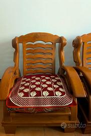 Salotto in teak massello
