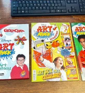 Libro ART ATTACK + 2 riviste 