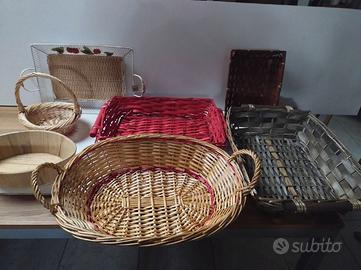 7 cesti in vimini
