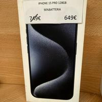 IPHONE 15 PRO 128GB SUPER PROMO