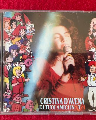 CD Cristina D'Avena e i Tuoi Amici in TV 4 - 1990