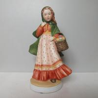 Grande Statuetta Holly Hobbie. Porcellana. H 20cm