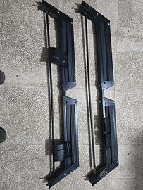 barre portasci per auto regolabile in lunghezza