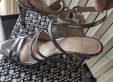 Sandali donna argento tg.38