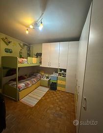 cameretta rovere, gialla e verde 