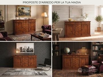 mobile Madia in  legno massello 