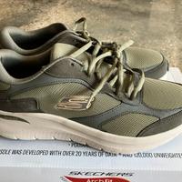 Skechers Arch Fit 2.0 - The Keep Olive da Uomo