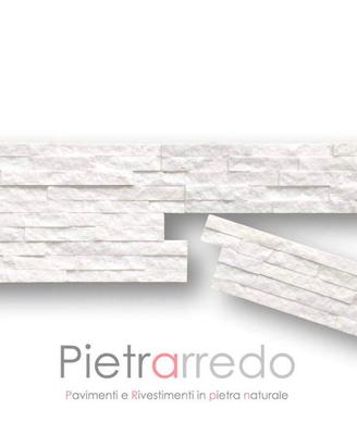 Arredamento in pietra naturale “quarzite bianca”