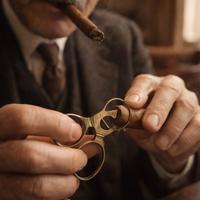 Antico e raro tagliasigari primo ‘900