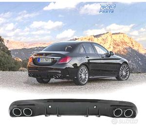DIFFUSORE MERCEDES CLASSE C W205 SEDAN 14-20 AMG P