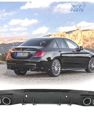 DIFFUSORE MERCEDES CLASSE C W205 SEDAN 14-20 AMG P