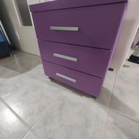 Cassettiera e pouf