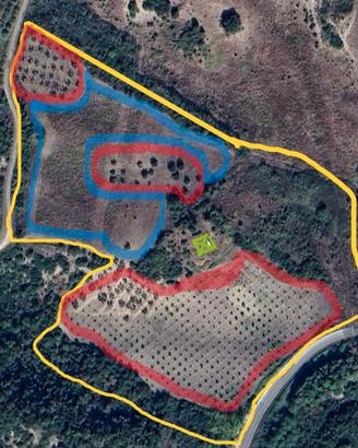 Terreno e fabbricato grezzo