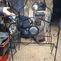 Letto in ferro battuto