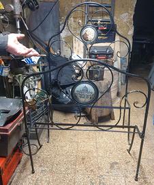 Letto in ferro battuto