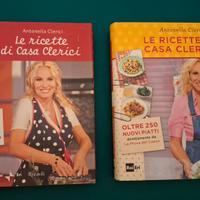 LOTTO 2 LIBRI di cucina Le ricette di casa Clerici